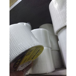 Lưới thủy tinh cuộn tự dính 5-10-15-20cm cho thạch cao, chống thấm, thi công sơn hiệu ứng