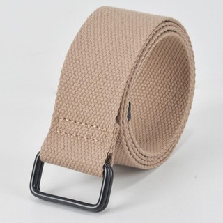 Thắt lưng vải NICOLOO, Thắt lưng quần vải Cotton đục lỗ miễn phí, Vải thời trang Khóa đôi vòng vải tốt nhất Thắt lưng nam