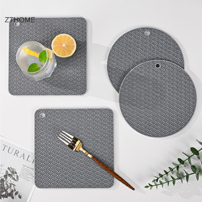 Zthome Silicone Cảm Ứng Nấu Thảm Chống Cháy Bảo Vệ Tấm Nướng Cảm Ứng Bảo Vệ Phụ Kiện Nhà Bếp HOT