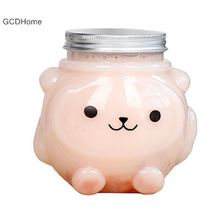 Gcdhome 500ml Chai Nước Giải Khát Gấu Nhỏ Uống Chai Trà Sữa Nước Uống Lạnh Chai Nóng