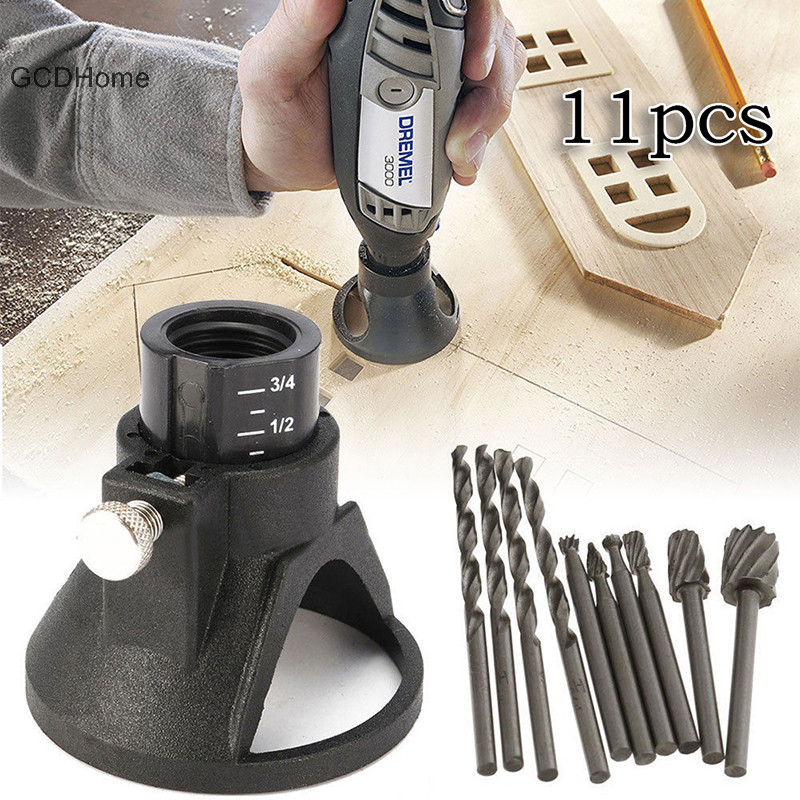 Gcdhome Dremel Rotary Multi Tool Cutg Hướng dẫn HSS Router Bộ mũi khoan ...