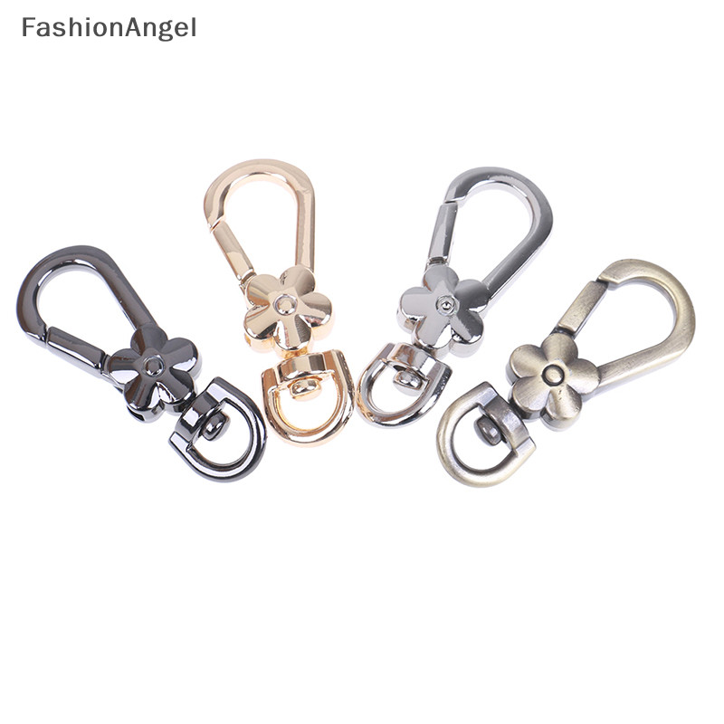 Fashionangel Tự Làm Túi Phụ Kiện Kim Loại Túi Xách Kẹp Tay Cầm Hoa Tôm Hùm Kẹp Móc TH