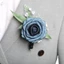 COSCOVED Chổi Hoa Hồng Boutonniere, Đơn Giản Tinh Tế Cưới Phù Hợp Với Corsage, Phong Cách Châu Âu Hoa Nhân Tạo Lãng Mạn Thời Trang Phụ Kiện Cưới Phương Tây