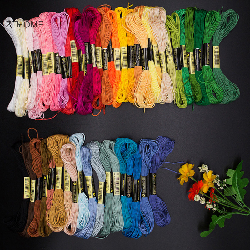 Zthome 24 / 100 / 50 Cross Cotton Thêu Ren Handmade Xiên May HOT