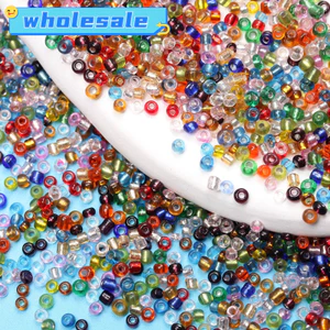 1000 Chiếc Acrylic 15 Màu DIY Thủ Công Rời Hạt Thủy Tinh Cho Trang Sức Làm Vòng Tay Vòng Cổ Chất Lượng Cao