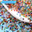 1000 Chiếc Acrylic 15 Màu DIY Thủ Công Rời Hạt Thủy Tinh Cho Trang Sức Làm Vòng Tay Vòng Cổ Chất Lượng Cao