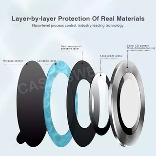 Ốp ống kính camera kim loại cho Oppo Reno12 12 Pro 15 13 14 Pro F 13F 14F 15F 4G 5G, full cover, bảo vệ chống trầy xước