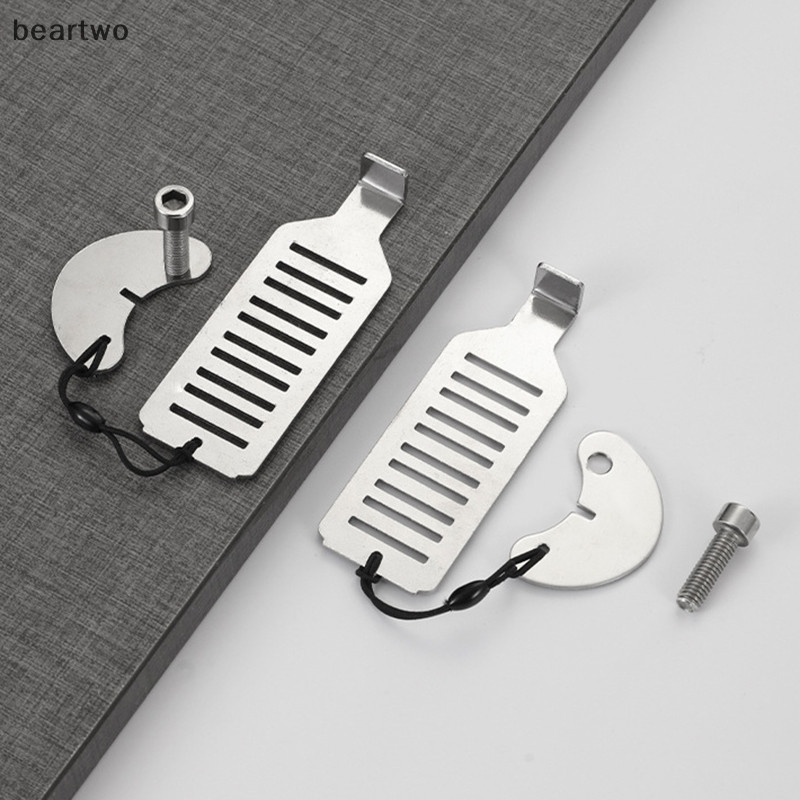 < Beartwo > Khóa cửa an ninh không thủng Chốt an toàn Khóa kim loại Phòng gia đình Khách sạn Du lịch Công cụ chống trộm đẹp