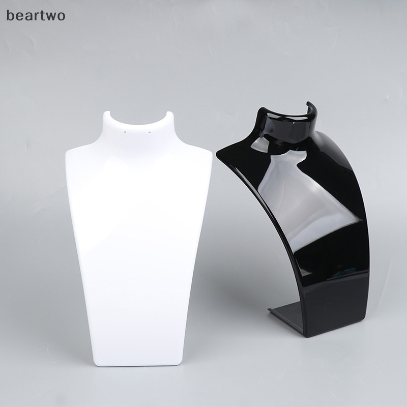 < Beartwo > Trưng bày trang sức Vòng cổ mô hình thời trang Mặt dây chuyền hình nộm Bông tai trưng bày đứng đẹp
