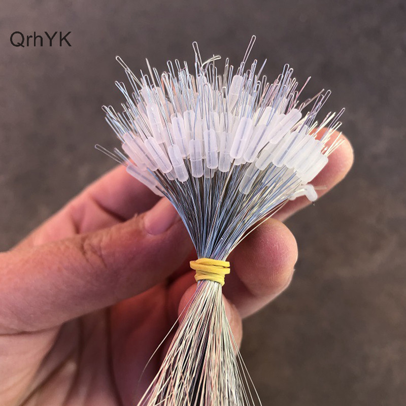 Nhà Máy Thời Trang 300 Cái / lốc Phao Cao Su Chặn Câu Cá Bobber Chặn Phao Hình Trụ Không Gian B QrhYK