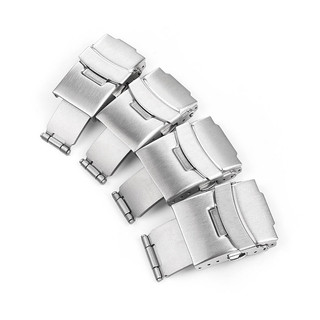 Khóa đồng hồ bằng thép không gỉ Diver 14mm 16mm 18mm 20mm cho SEIKO SKX007 SKX009 Khóa TUNA 22mm 24mm Khóa triển khai cho dây đeo đồng hồ silicon Khóa vàng hồng đen