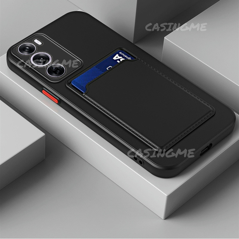 Oppo Reno12 12Pro 5G 2024 Vỏ Thẻ Kẹo Cho Oppo Reno 12 Reno12 OppoReno12 Pro 12Pro 5G 4G 2024 Camera Bảo Vệ Khe Cắm Ví Silicon Mềm Ốp lưng