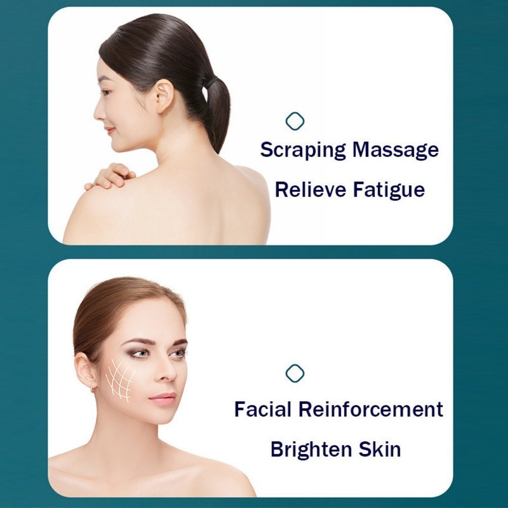 SEVICH  Gua Sha Tools Mặt nạ massage guasha để chăm sóc da mặt Chăm sóc da mặt massage cổ mặt 3in1