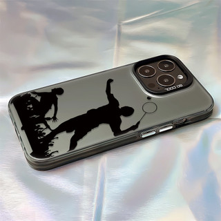 Chơi Vỏ Điện Thoại Cầu Lông Thích Hợp Cho Điện Thoại Apple 15promax Mờ Cao Cấp Sáng Tạo 14pro Đơn Giản 13 Vỏ Điện Thoại Chống Sốc X