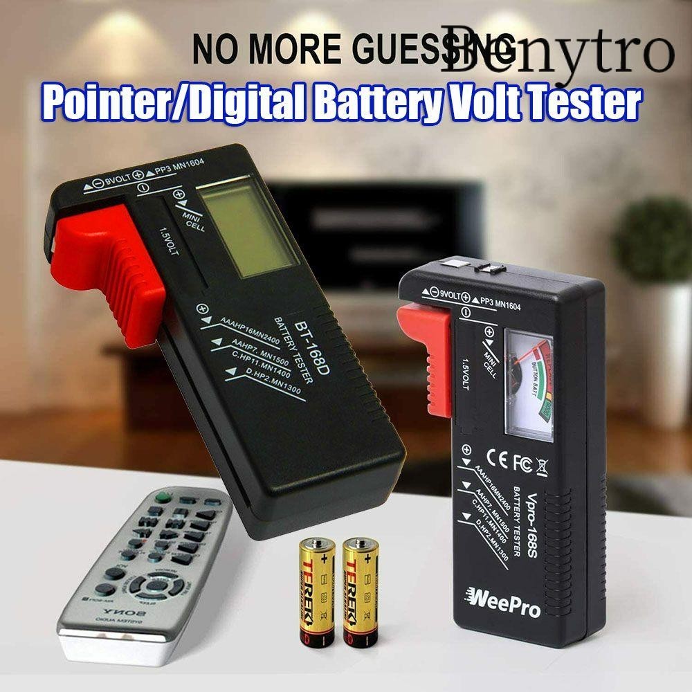 Pin Volt Tester Nút Cell BT-168 Máy kiểm tra điện áp kỹ thuật số Kiểm ...