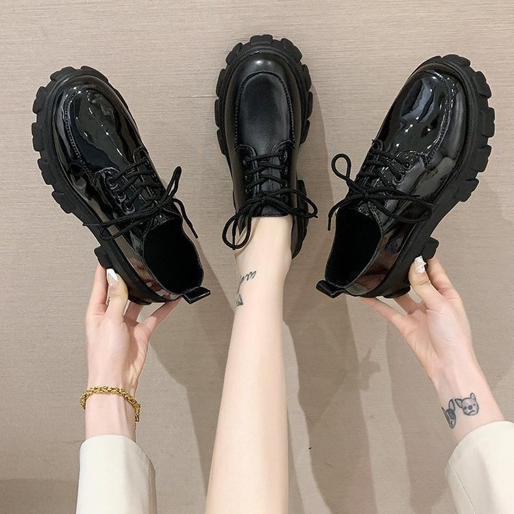 🔥Còn hàng🔥Giày Oxford phong cách Hàn Quốc giày da tăng chiều cao đế dày nữ