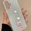 3D DIY Dễ Thương Chó Con Cặp Đôi Ốp Lưng Điện Thoại iPhone 17 16 15 14 13 12 11 Pro Max X Xr XsMax 7 8 Plus