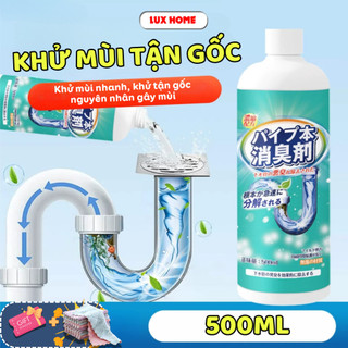 Dung Dịch Khử Mùi Cống Công Nghệ Enzyme – Khử Sạch Mùi Hôi, An Toàn Đường Ống (500ml)
