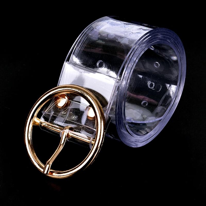Luimo Nữ Dài Trong Suốt Thắt Lưng Trái Tim Pin Khóa Thắt Lưng Nữ Thắt Lưng Quà Tặng Sbs