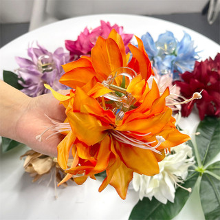 1 Chiếc Kẹp Tóc Hoa Lily Siêu Cổ Tích Cho Du Lịch, Kỳ Nghỉ, Chụp Ảnh, Không Khí