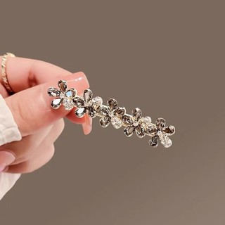 Mauropoli [Sẵn Sàng] Mori Phong Cách Hoa Nổ Kẹp Tóc Gãy Mỏ Vịt Kẹp Tóc Mũ Đội Đầu Hàn Quốc Giả Tinh Tế Pha Lê Kẹp Tóc Nữ Kẹp Bên
