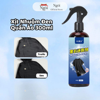 Thuốc Nhuộm Quần Áo Đen Phù Hợp Nhiều Loại Vải, Nhuộm Đen Quần Áo Hiệu Quả 300ml NGÓI HOME - NQA01