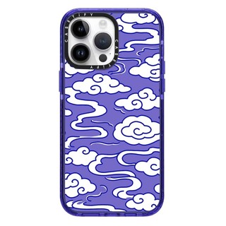 Casetify X Asian Clouds Case Peri Purple Hút Từ Tính Cứng Acrylic Ốp Lưng Cho Apple IPhone 12 13 14 15 16 Pro Max Plus Có Hộp