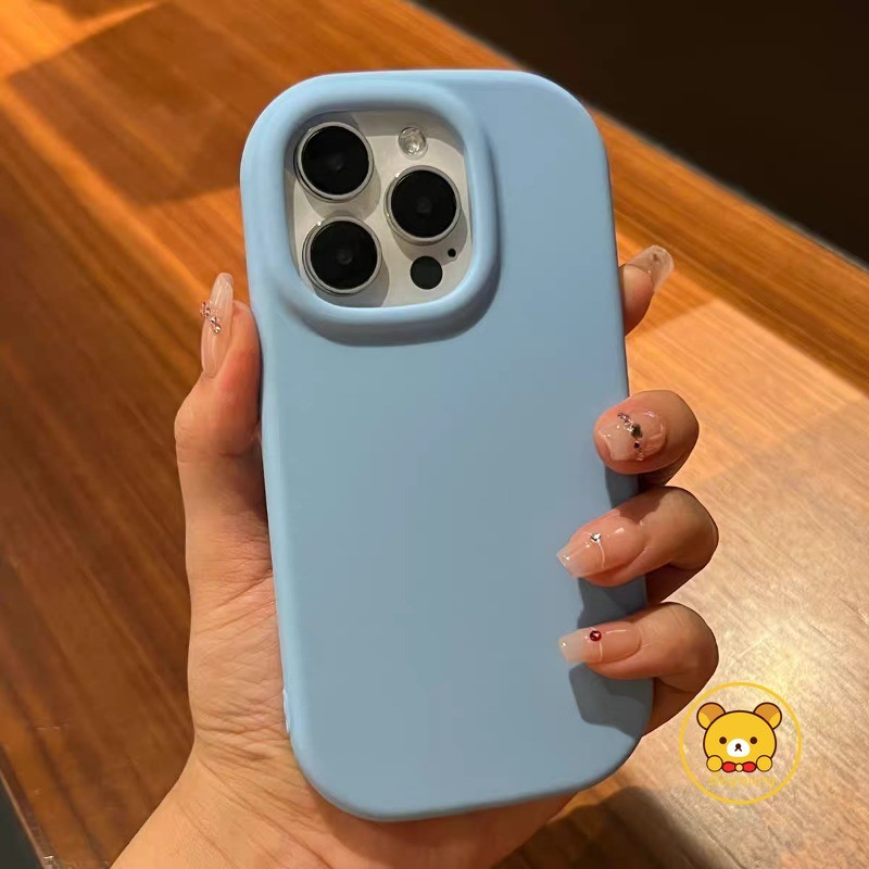 Ốp Điện Thoại Màu Kẹo Tươi Mùa Hè Cho iPhone 16E 16 Pro Max 15 14 Plus 11 Pro Max 16ProMax 15ProMax Vỏ Mềm Mờ Dễ Thương Chống Sốc Chống Rơi Ốp Lưng