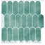 Miếng Dán Tường BAMBOOB, Ngói Tường Tự Dính Chống Thấm Nước, Cân Cá Di Động PVC Chống Khuôn Nhà Bếp Backsplash Cho Nhà Bếp Phòng Tắm