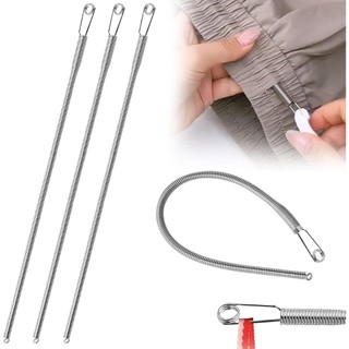Dụng cụ ren dây rút lò xo có thể uốn cong Dây ren Kẹp áo Hoodie đa năng Dây ren Dây rút Dụng cụ thay thế May tay Dụng cụ ren vòng lò xo cho quần Short ngắn phù hợp dùng trong gia đình xưởng sửa chữa và mang theo tiện lợi