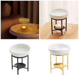 Mya Gốm Sứ Thơm Khuếch Tán Bát Có Ổn Định Cho Chân Tealight Giá Đỡ Giá Đốt Lò Trang Trí Nhà Cửa