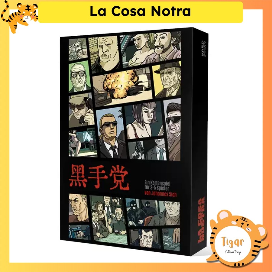 Boardgame La Cosa Notra Quản Lý Băng Nhóm bản Trung Eng/Việt Sub Tigar