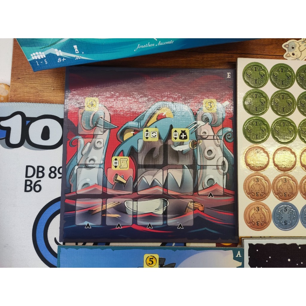 Boardgame Captain Flip Trở thành Vua Hải Tặc bản Trung Tigar