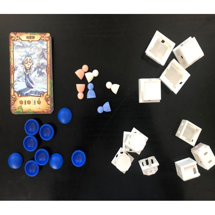 [Luật Việt] Boardgame Santorini Nhập vai thành các vị Thần Tigar