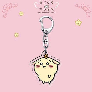 Chiikawa Hachi Usagi Chii momonga acrylic móc khóa dây chuyền điện thoại di động mặt dây chuyền