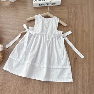 [8-26kg] Váy Xinh Thêu Độc Lập Tự Do Hạnh Phúc Cho Bé Gái