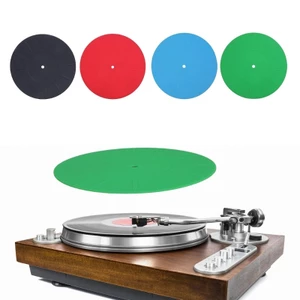 OXXGGKAO Silicone Vinyl Records Thảm Bàn Xoay Dép Người Chơi Phụ Kiện Bảo Vệ