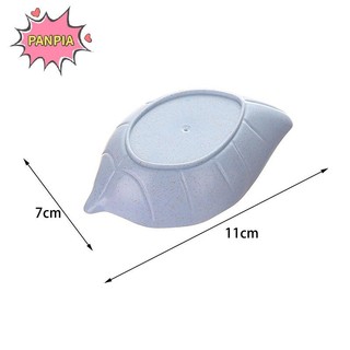 Pnpia 1 Nhà Bếp Gia Đình Rơm Lúa Mì Gia Vị Đĩa Sáng Tạo Nhựa Hình Lá Dưa Hấu Đĩa Nhỏ Bộ Đồ Ăn Nhúng Món Ăn Nhẹ Boutique