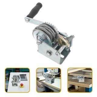 Tời Quay Tay 800LBS, Tời Kéo Tay Tải Kéo 360Kg, Tải Nâng Đến 150kg, Cáp 4ly Dài 5 Mét, Chất Lượng Cao, Giá Tốt, Free Shi