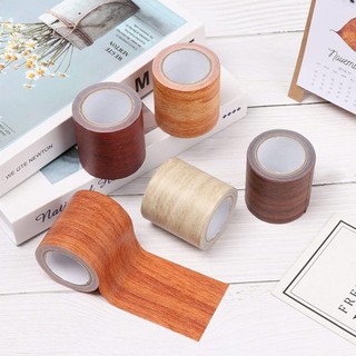 [Giao hàng từ Việt Nam] Băng keo cuộn EARTHLYCO 5M / cuộn, Nhãn dán sửa chữa sàn thực tế hạt gỗ, Đồ nội thất chống nước tự dính chất lượng cao Cải tạo trang trí nhà cửa