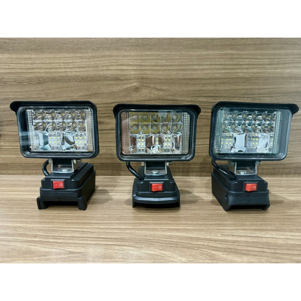 Đèn LED 4in siêu sáng dùng pin 18v Dewalt, Milwaukee và Makita có mạch ...