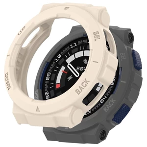 Amazfit ActiveEdge Silicone Mềm TPU Rỗng Vỏ Khung Đồng Hồ Dành Cho Amazfit Active Edge (A2212) Chống Sốc Chống Vân Tay Đồng Hồ Bảo Vệ Màn Hình