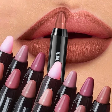 7 Màu Mờ Nâu Son Lót Bút Chì Môi Phác Thảo Môi Đường Viền Lâu Dài Son Môi Chống Thấm Nước Bút Chì Sắc Tố Dưỡng Ẩm Môi Mỹ Phẩm