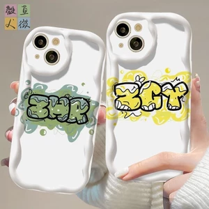 ✨Sản PHẨM MỚI✨ Tf Family Thế hệ thứ tư Tất cả các thành viên Hỗ trợ Vỏ điện thoại kem chữ màu Thích hợp cho OPPO Xiaomi vivo ✨Sự kiện✨