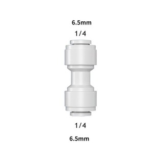 Thẳng RO Lắp Nước 17 Loại Nam Nữ Chủ Đề 1 / 4 3 / 8 Khớp Nối Ống PE Đầu Nối Ống Lọc Nước Ngược Thẩm thấu Phần