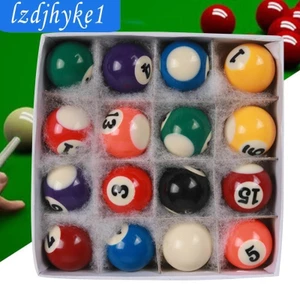 Bộ 16 Quả Bóng Bi-a Mini, Bộ Nhỏ 25 Mm Bi-a Nhỏ Để Giải Trí, Thể Thao Và Tập Gym
