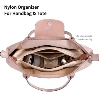 Túi Lót Thích Hợp Cho LE PLIAGE Túi Nylon Cắm Bên Trong Có Dây Kéo Túi Mềm Ánh Sáng Bao Bì Hoàn Hảo Lót Nữ Phù Hợp Với Tote