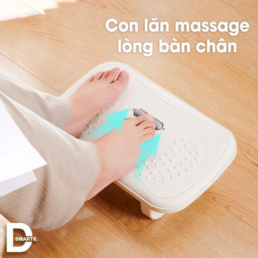 Ghế kê chân massage, kê chân Công Thái Học dân văn phòng, sinh viên, chơi game mát xa thư giãn, giảm stress | BigBuy360 - bigbuy360.vn