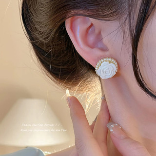 Cao Cấp Thanh Lịch Ngọc Trai Kẹp Tai Không Xuyên Tai Phong Cách Mới Đơn Giản Phù Hợp Với Bông Tai Nữ