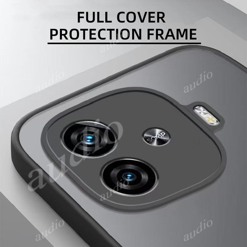 Ốp lưng silicon mờ chống sốc cho IQOO Z9/Z9X 5G 2024, bảo vệ camera, thiết kế mỏng nhẹ